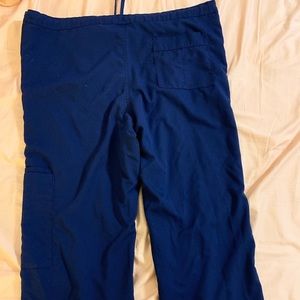 Navy blue greys anatomy scrub pants